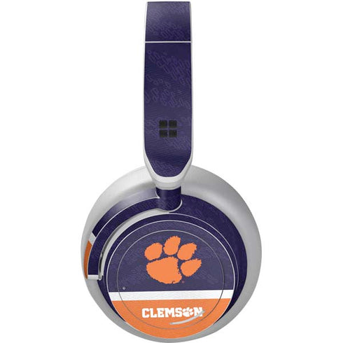 Clemson University Paw Logo Surface Headphones Skin